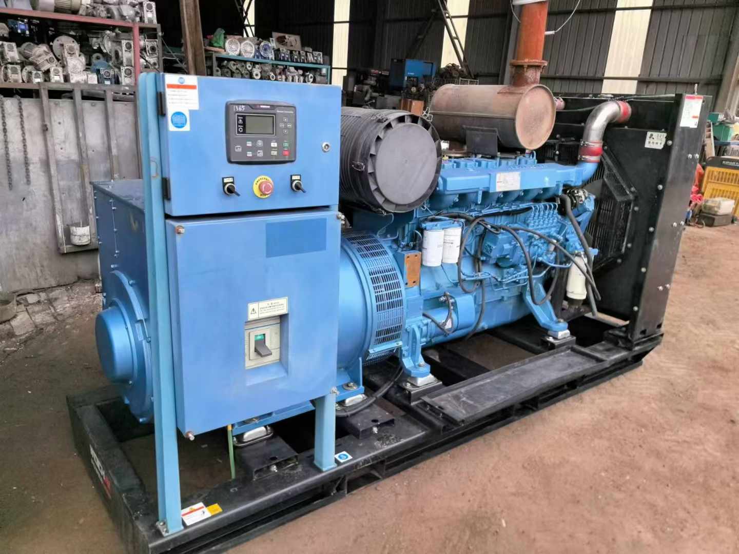 景县500kW 柴油发电机组可带动设备功率的计算公式是什么?